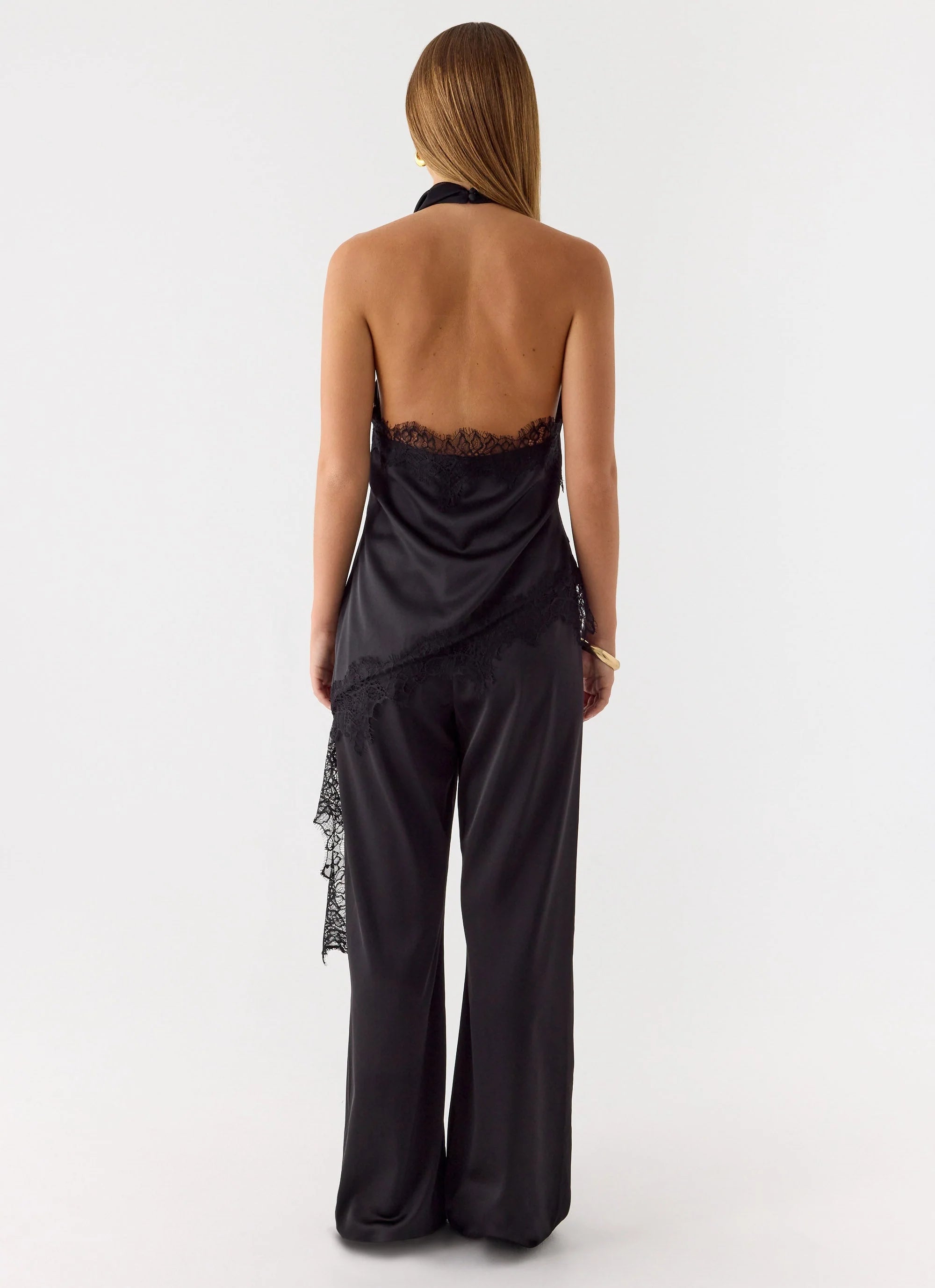 Emilee Cowl Top Black