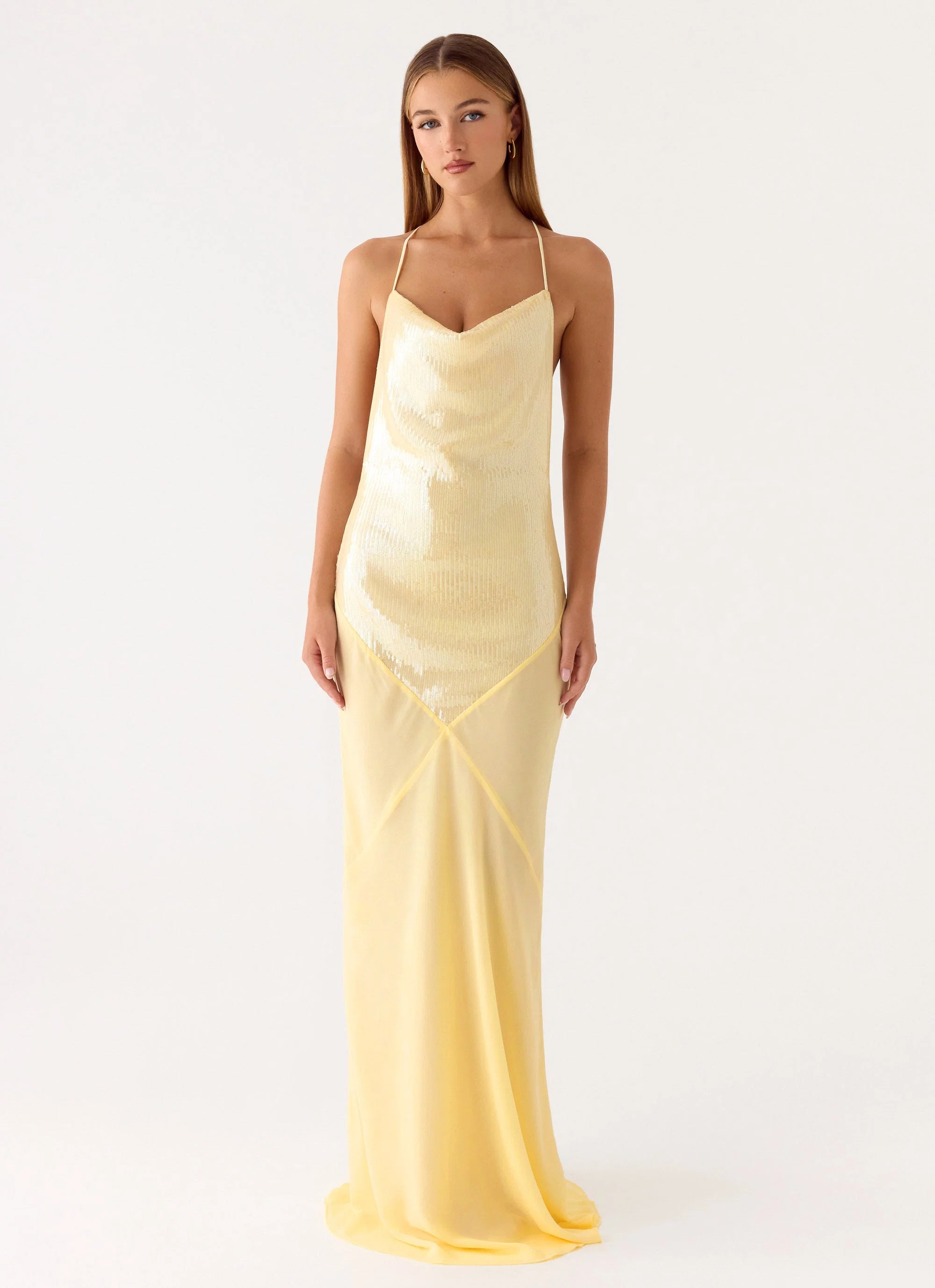 Cleodora Maxi Dress Yellow