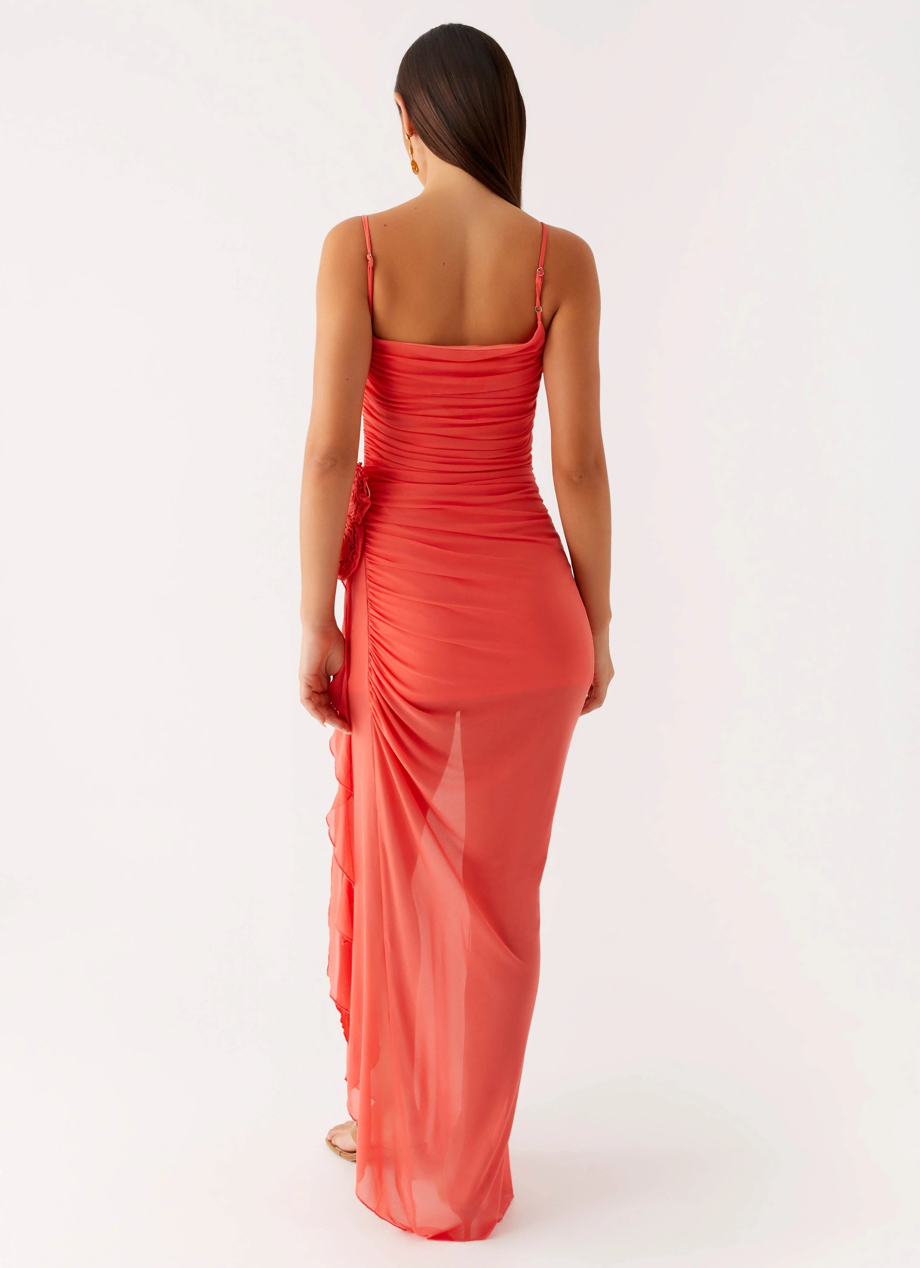 Louana Maxi Dress Coral