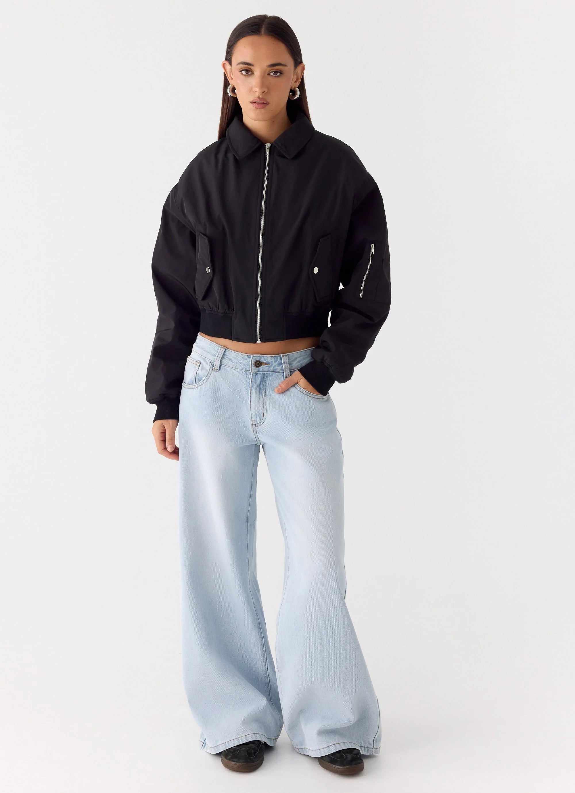 Jameson Bomber Jacket Black