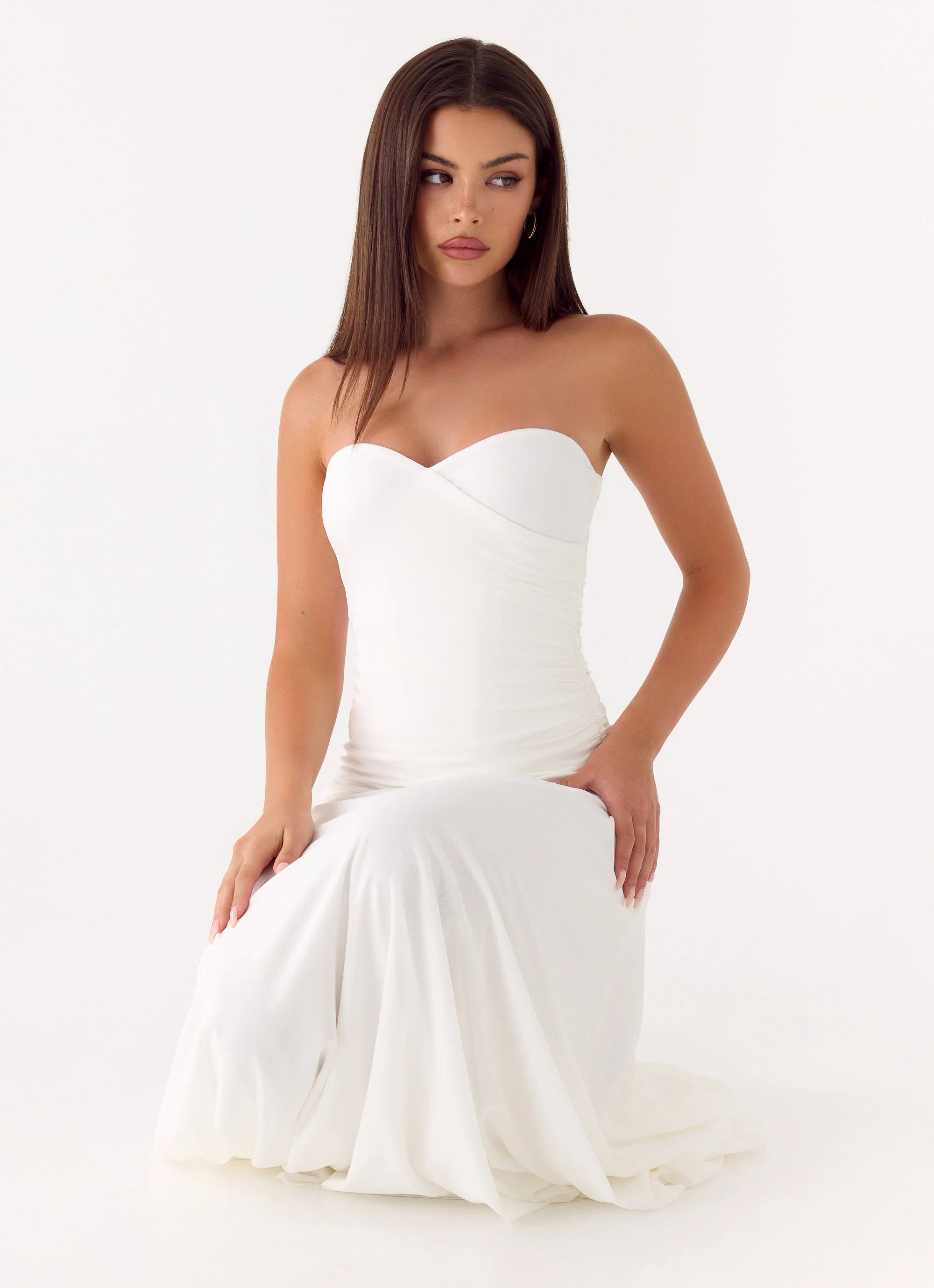 Ruben Maxi Dress White