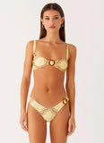 Oudre Bikini Top Tidal Print