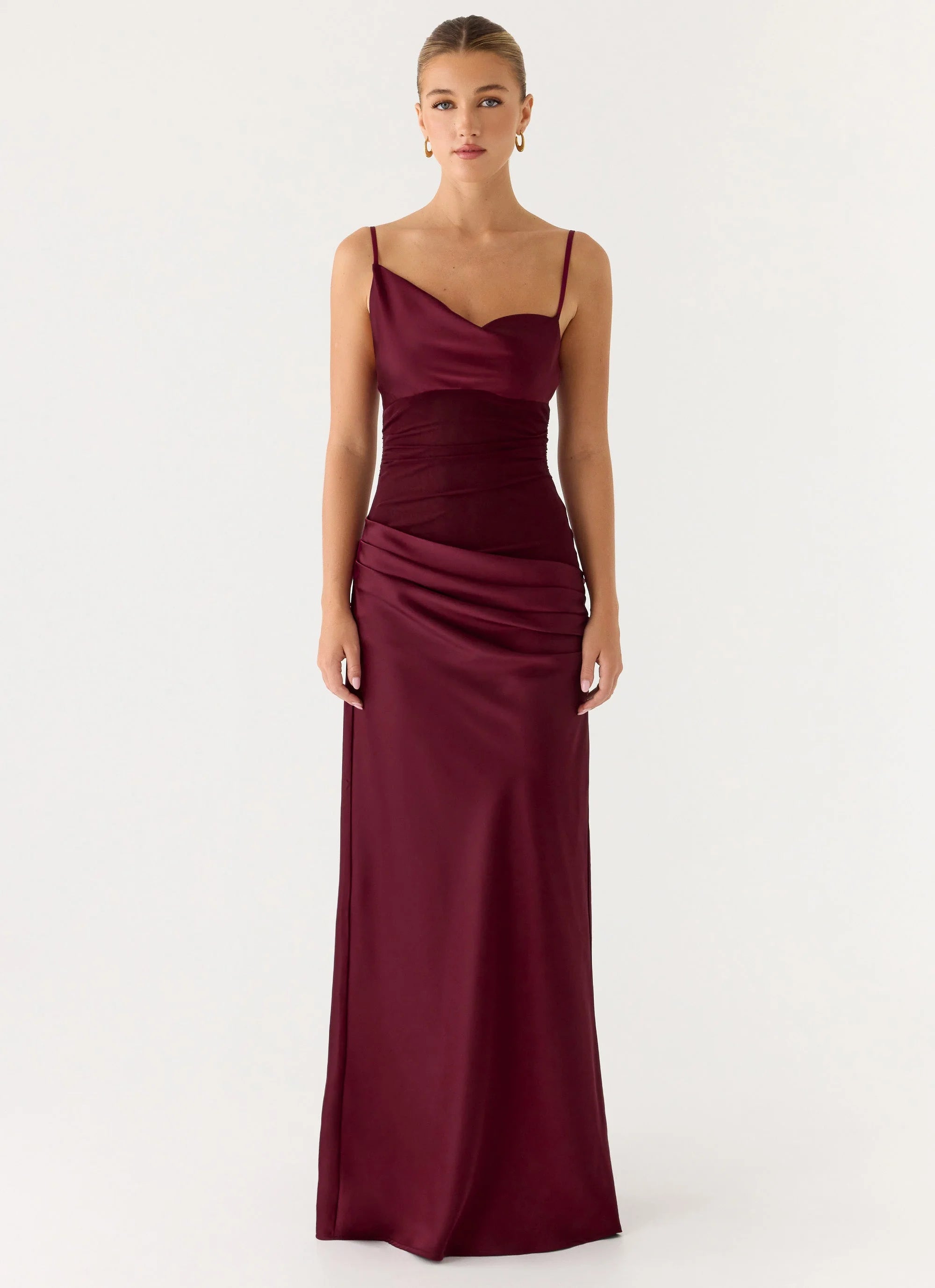 Eternal Energy Maxi Dress Merlot