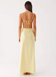 Selah Maxi Dress Yellow
