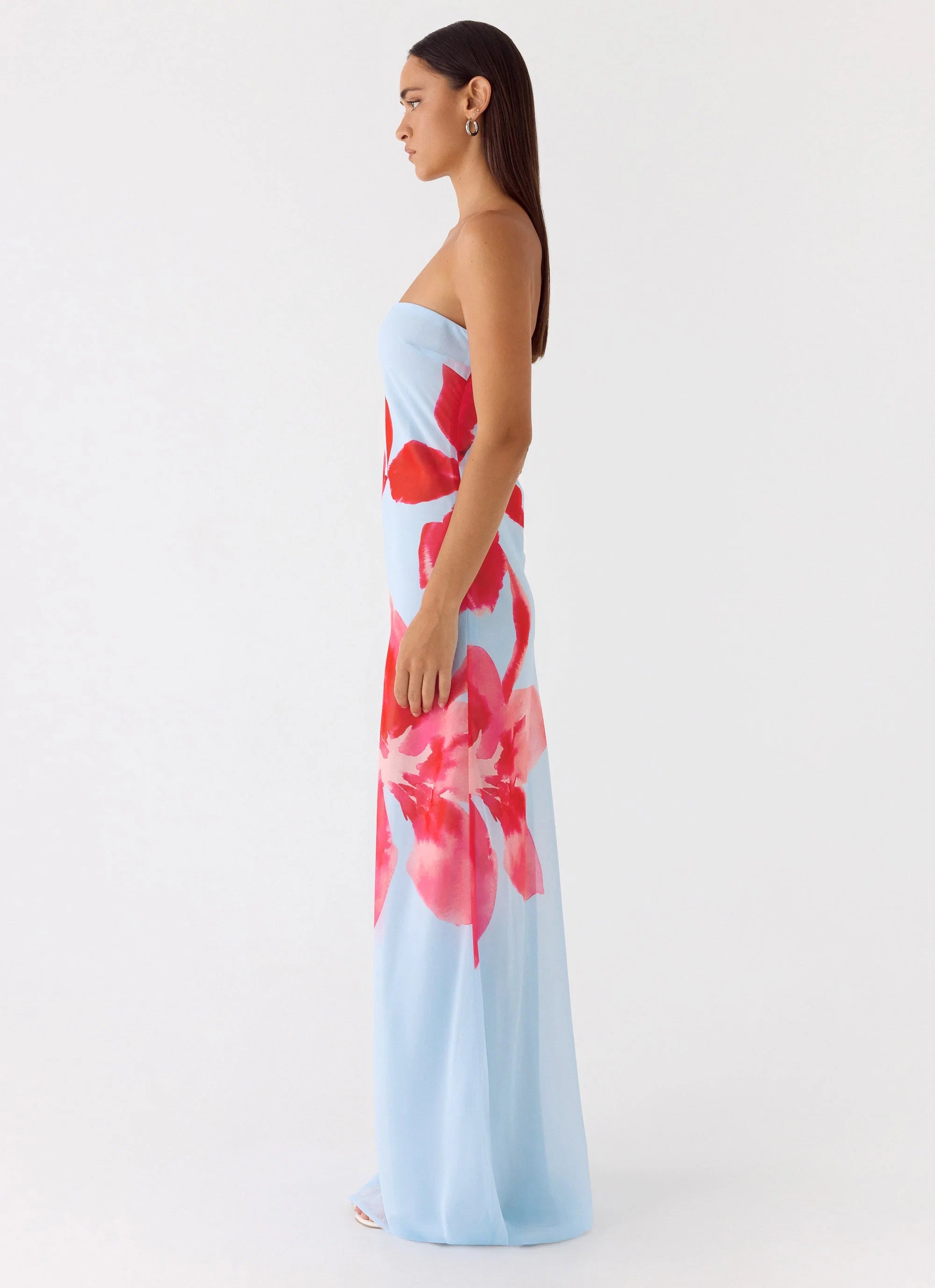 Amelle Maxi Dress Blue Petal