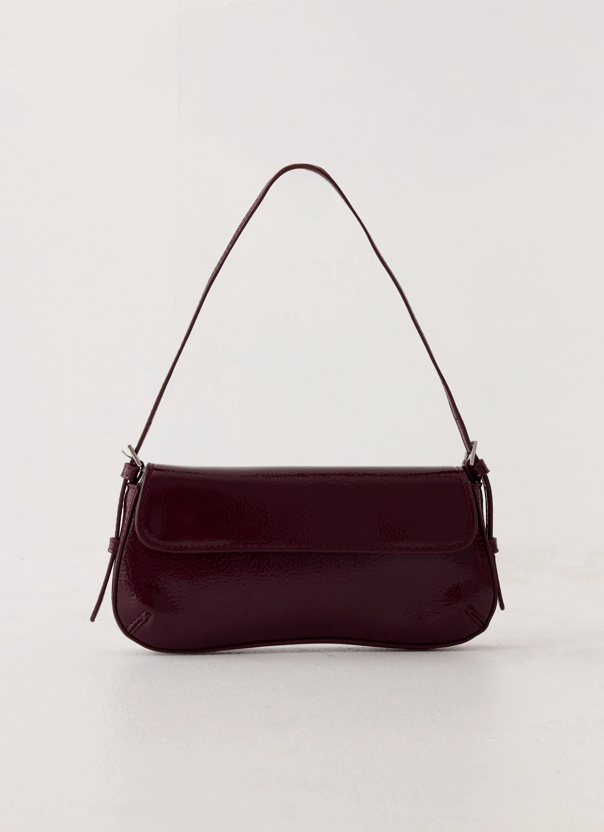 Amoretta Heart Bag Maroon
