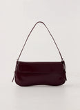 Amoretta Heart Bag Maroon