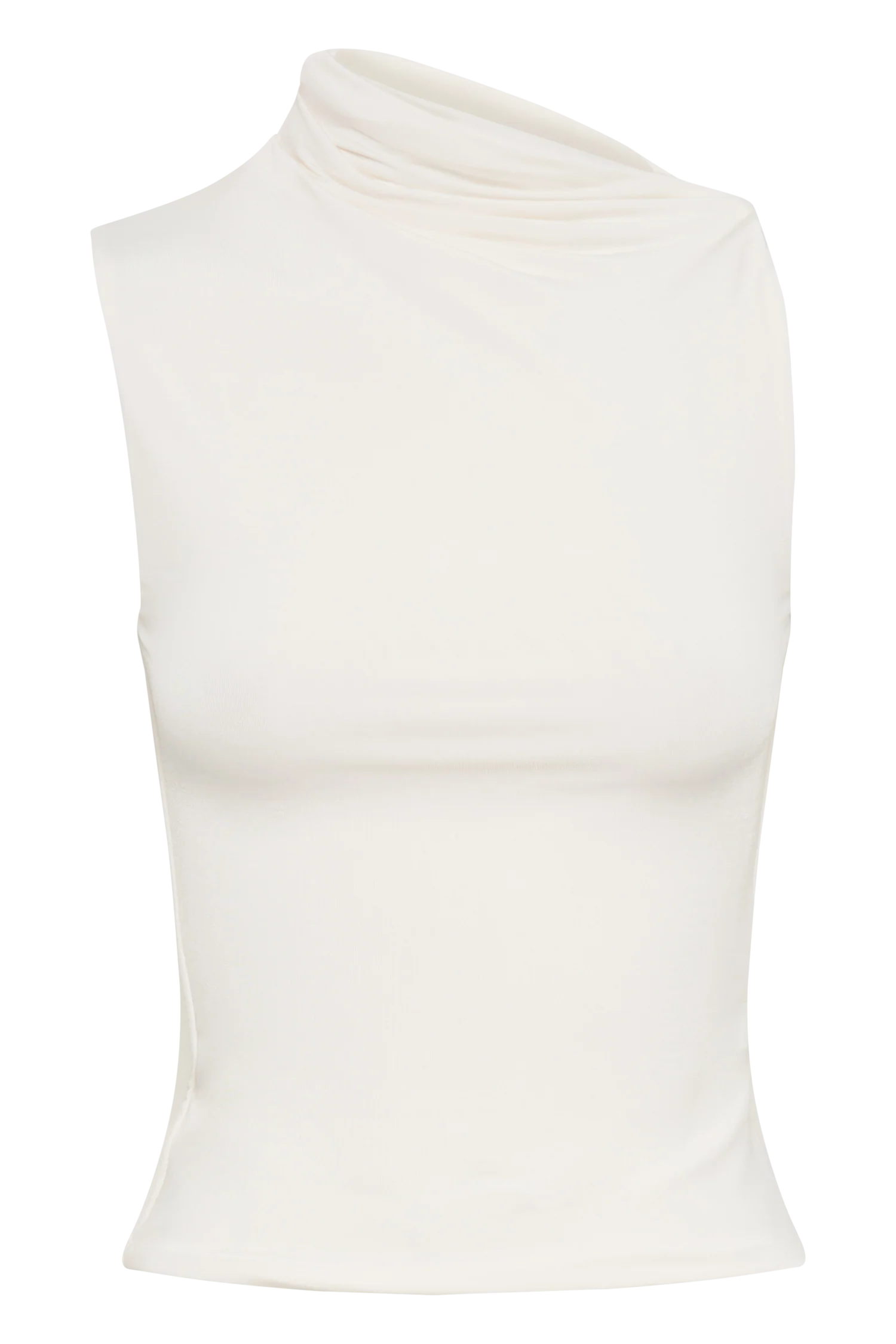 Hadleigh Sleeveless Slinky Top Ivory