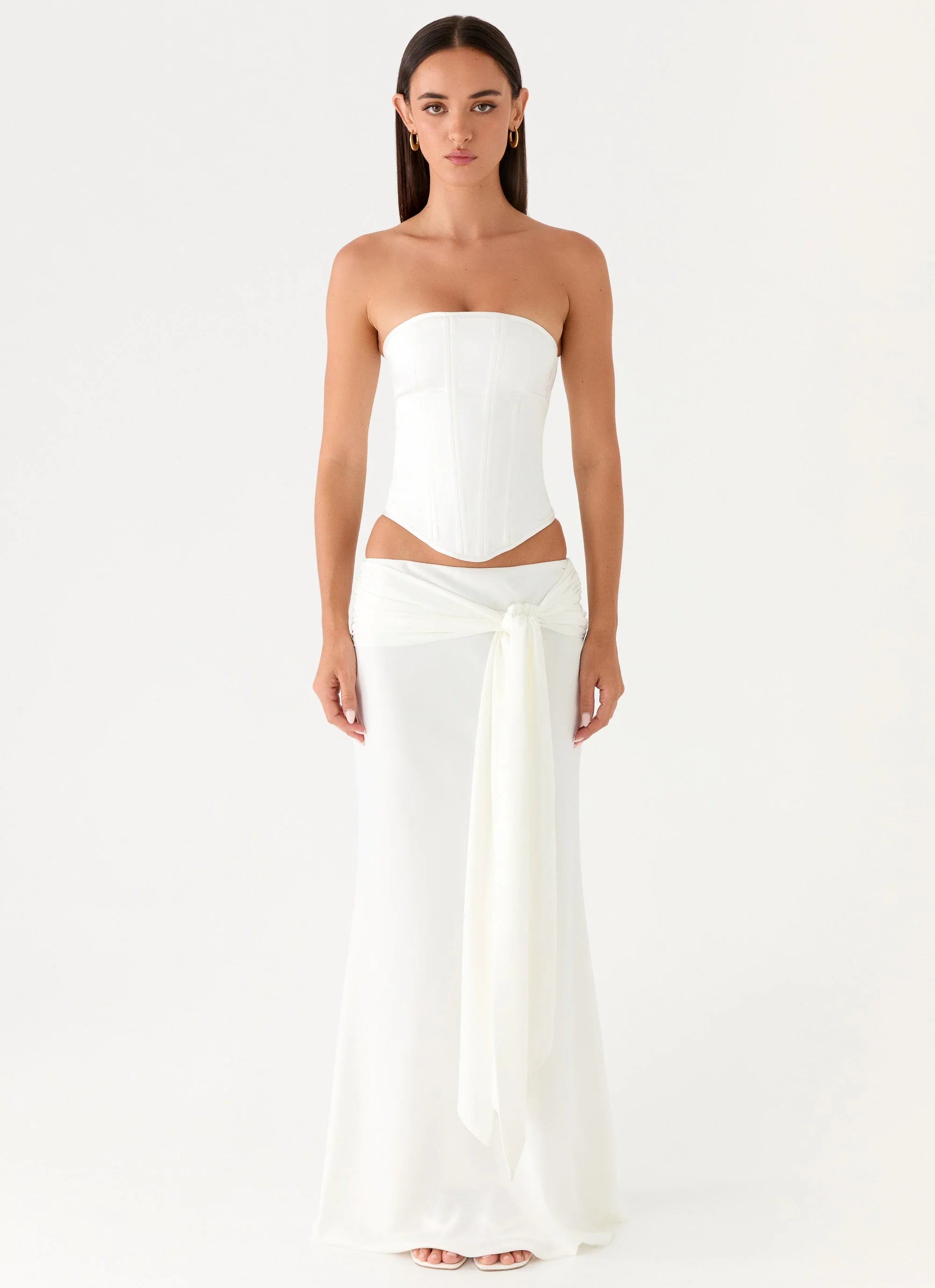 Evaleigh Corset - White