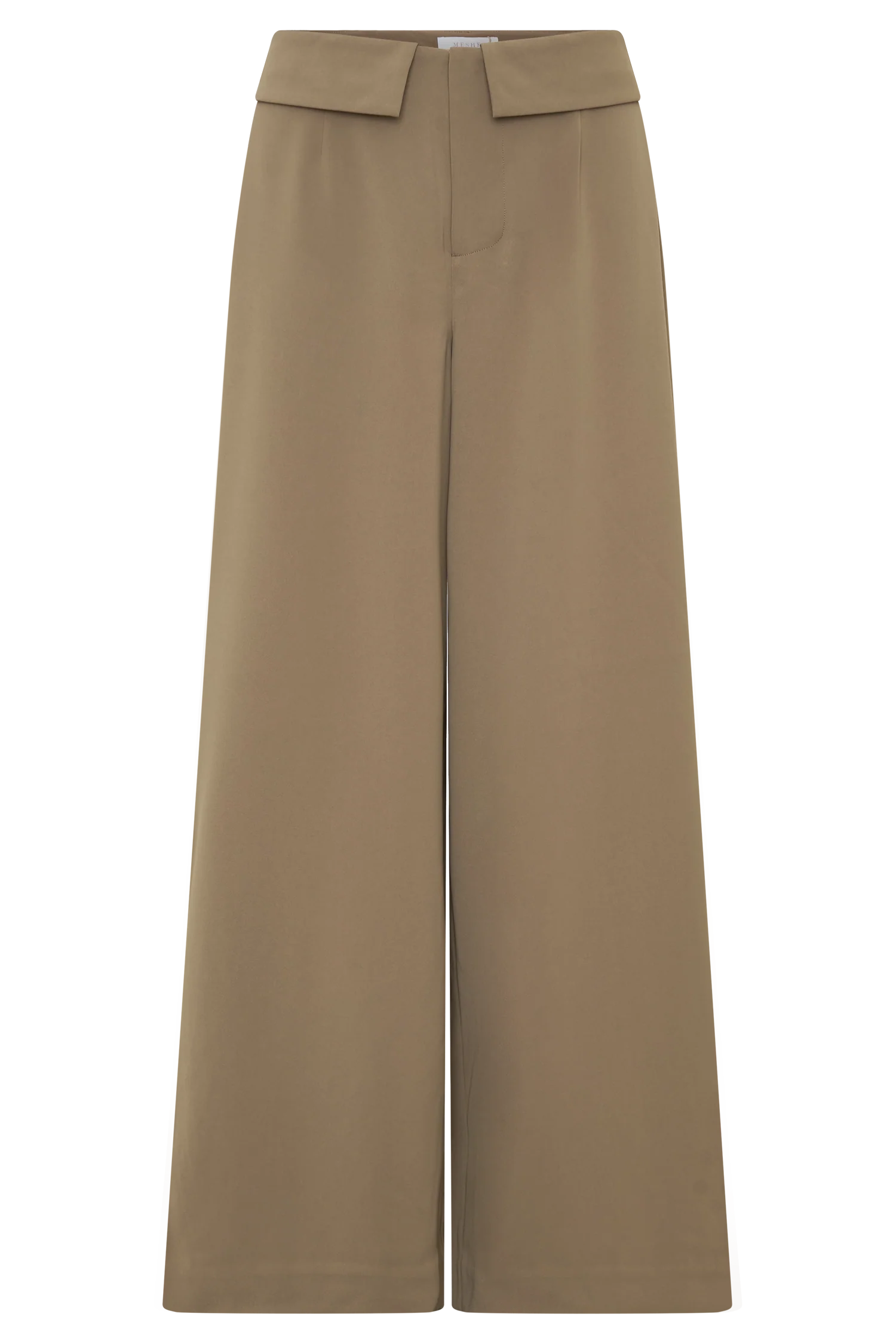 Tanya Wide Leg Suiting Pants Camel