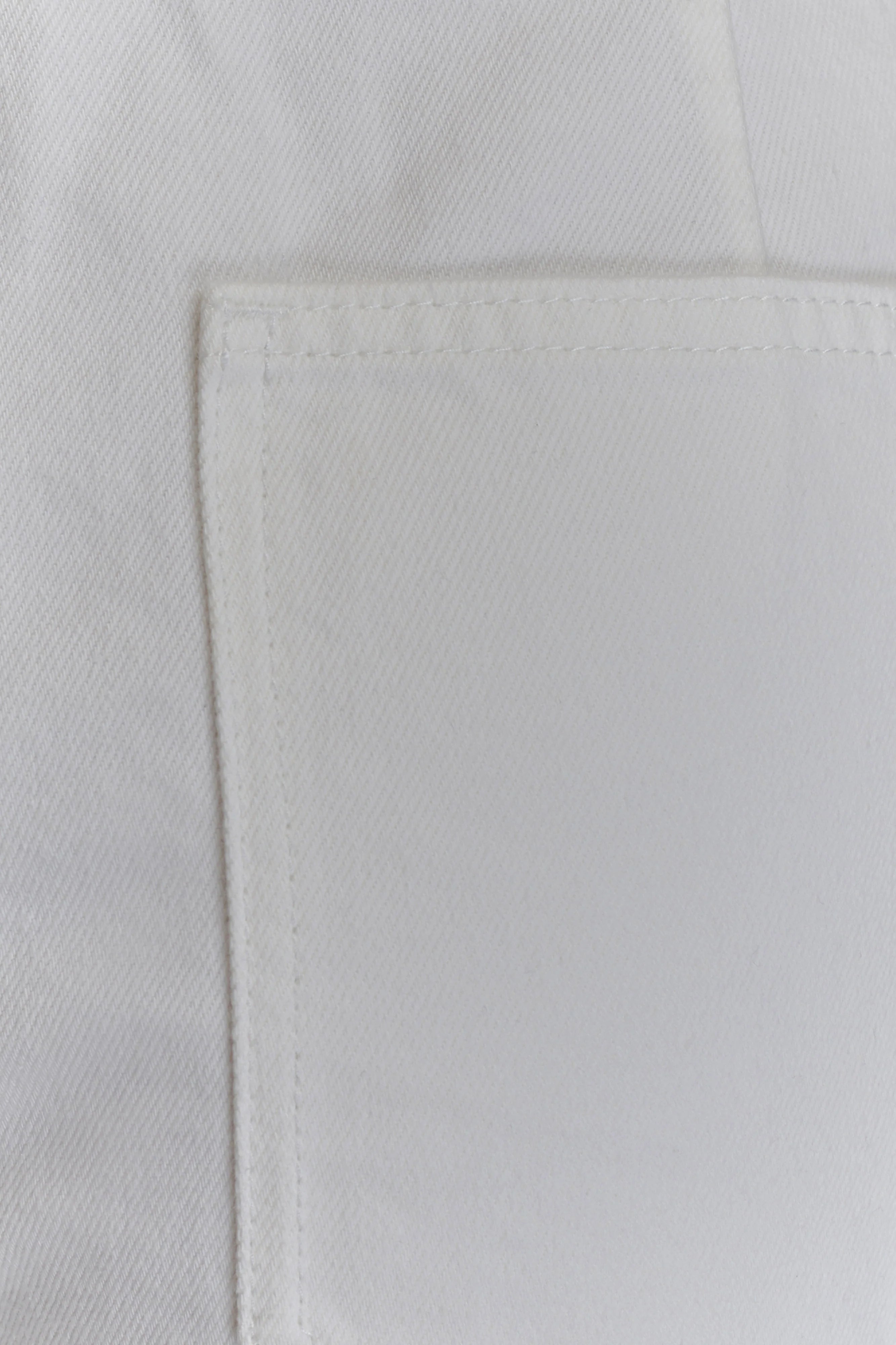 Caitlin Mid Rise Denim Jeans White