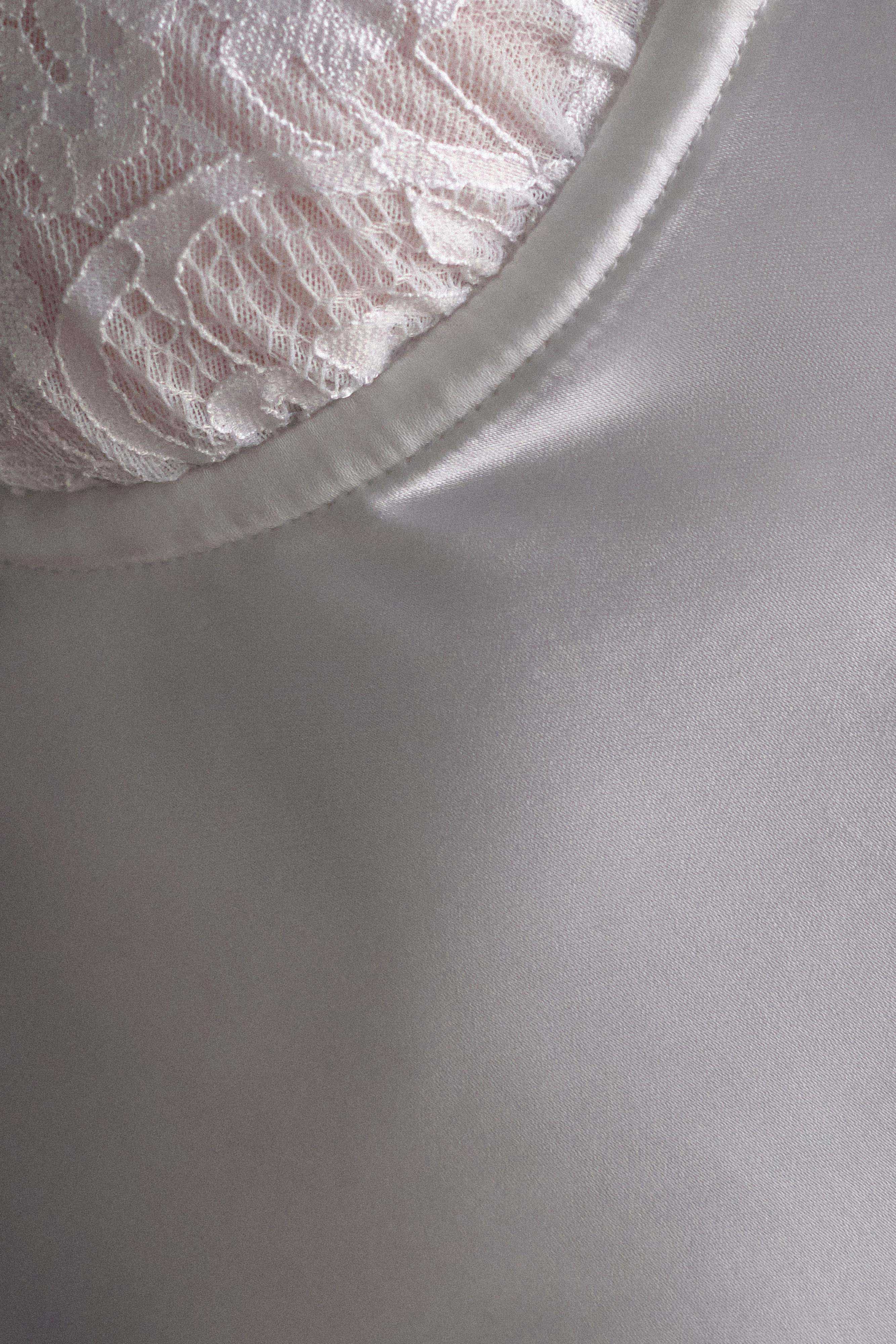 Scarlett Satin Slip Mini Dress Ivory