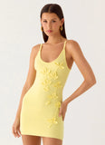 Cottesloe Mini Dress Yellow