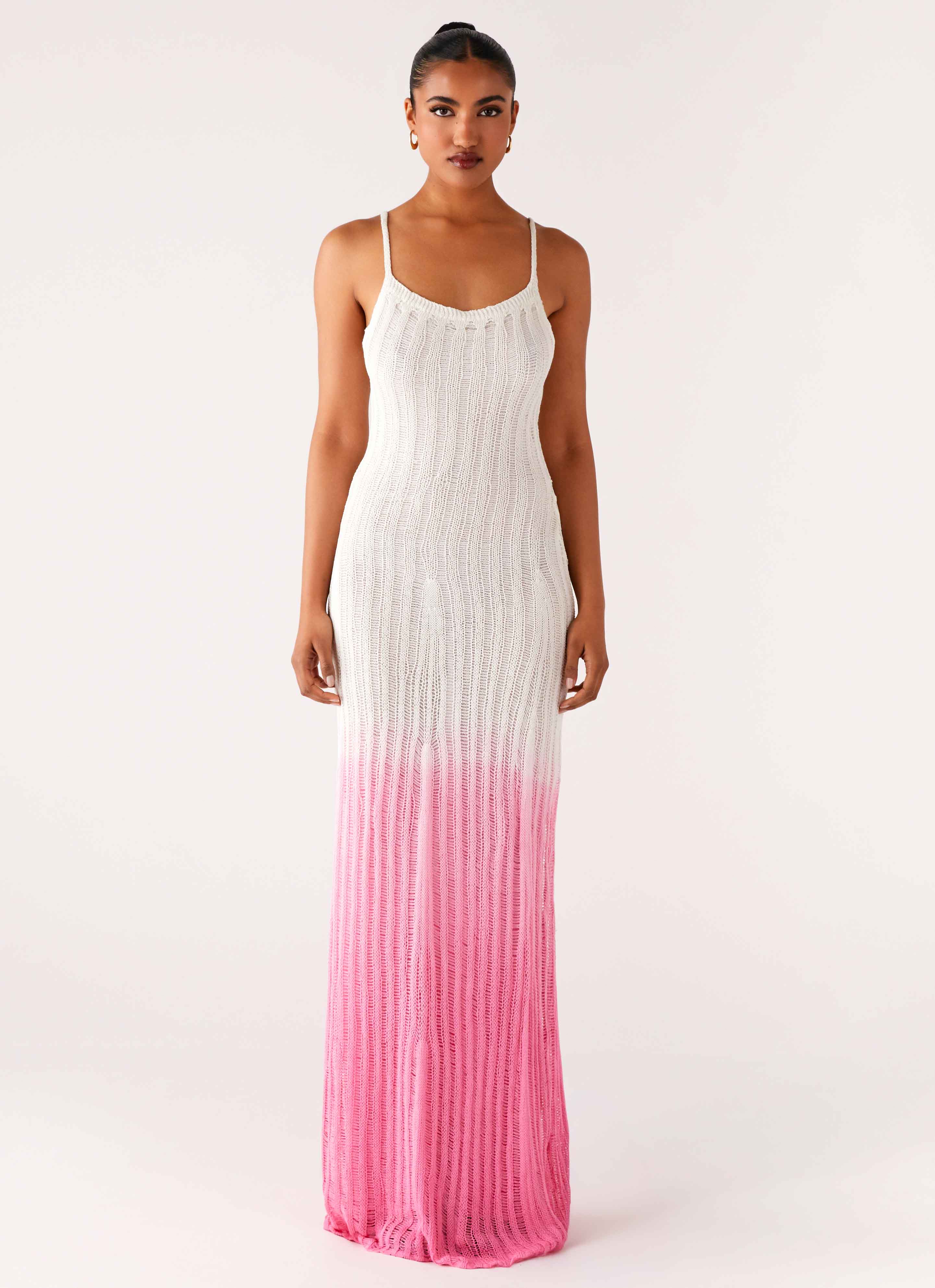 Kiki Maxi Dress Pink Ombre