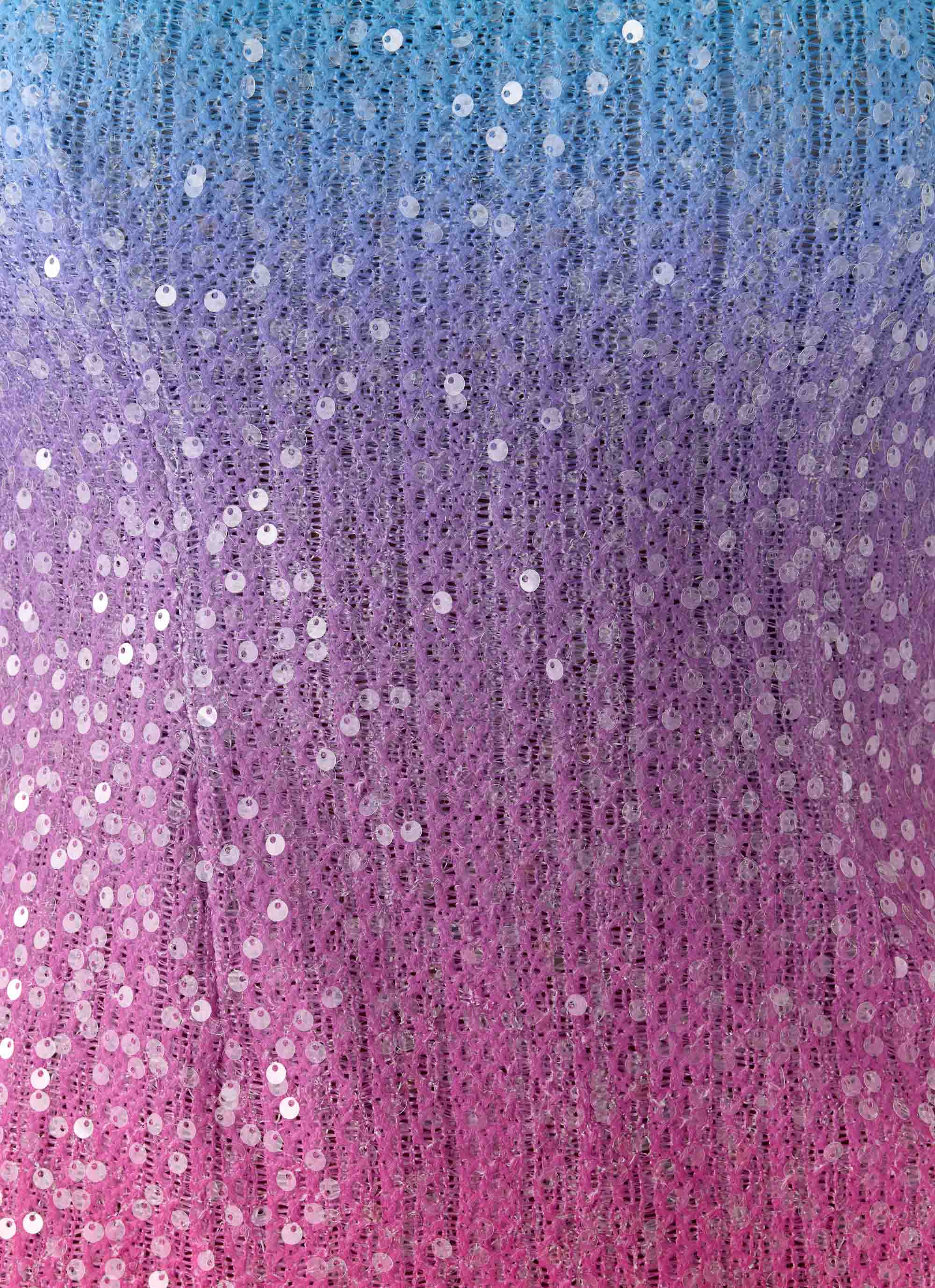 Step Closer Sequin Knit Mini Dress Disco Ombre