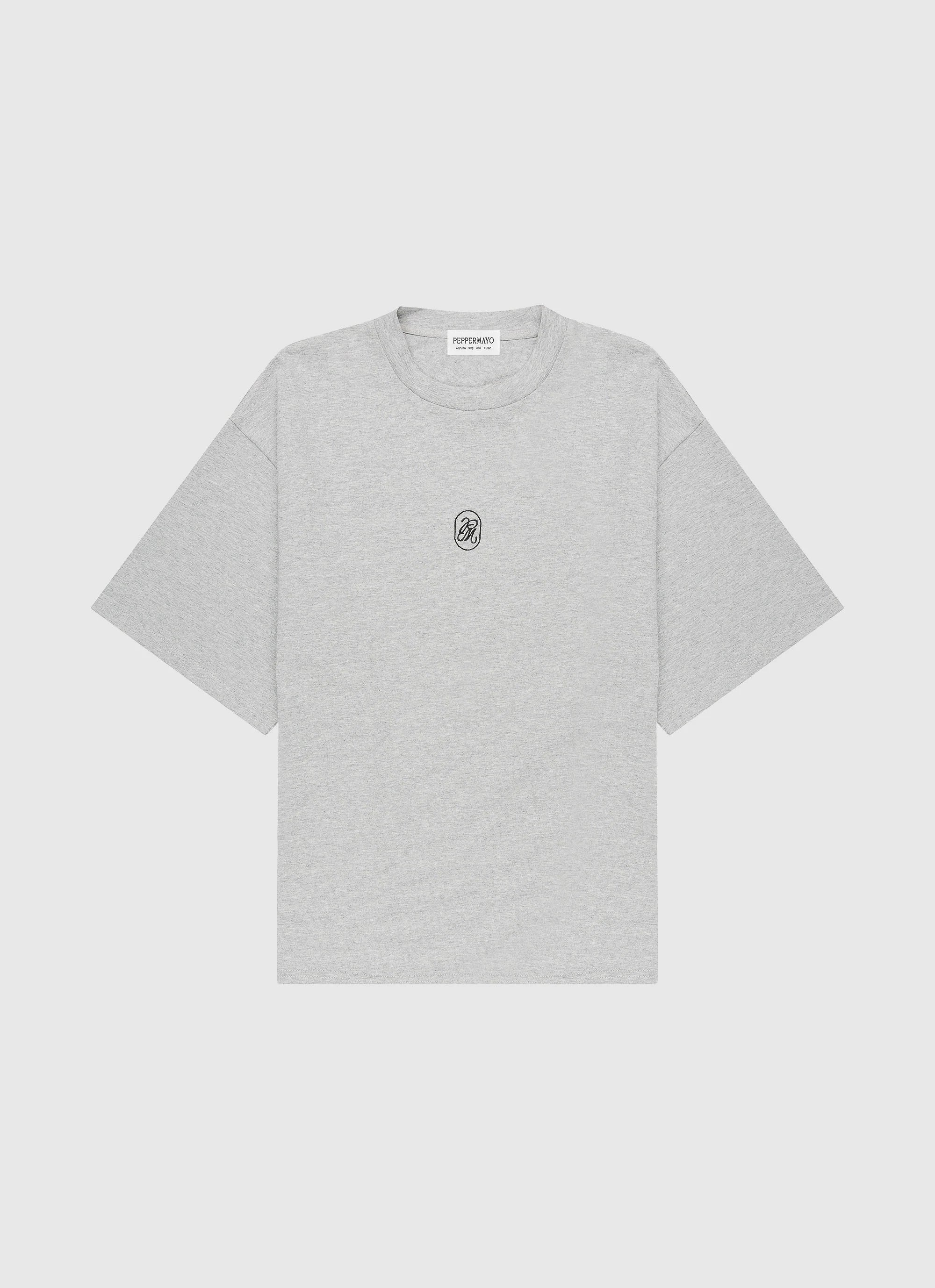Signature Oversized Tee Grey