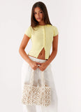 Majorca Shoulder Bag Ivory
