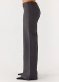 Hot as Ice Low Rise Pants Grey