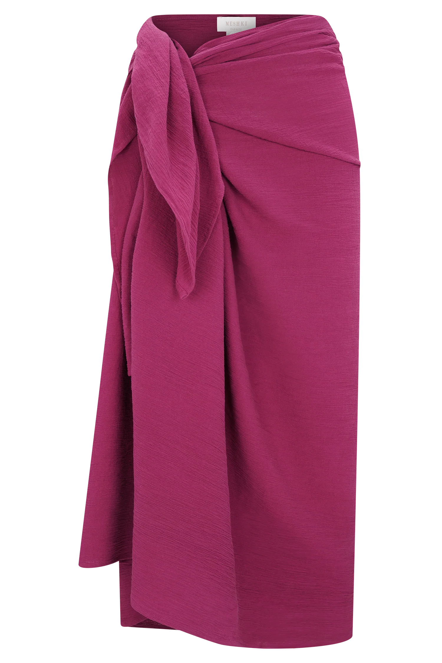 Evie Cotton Sarong Wine
