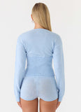 Evianna Mini Shorts Blue
