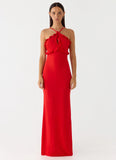 Trieste Maxi Dress - Red