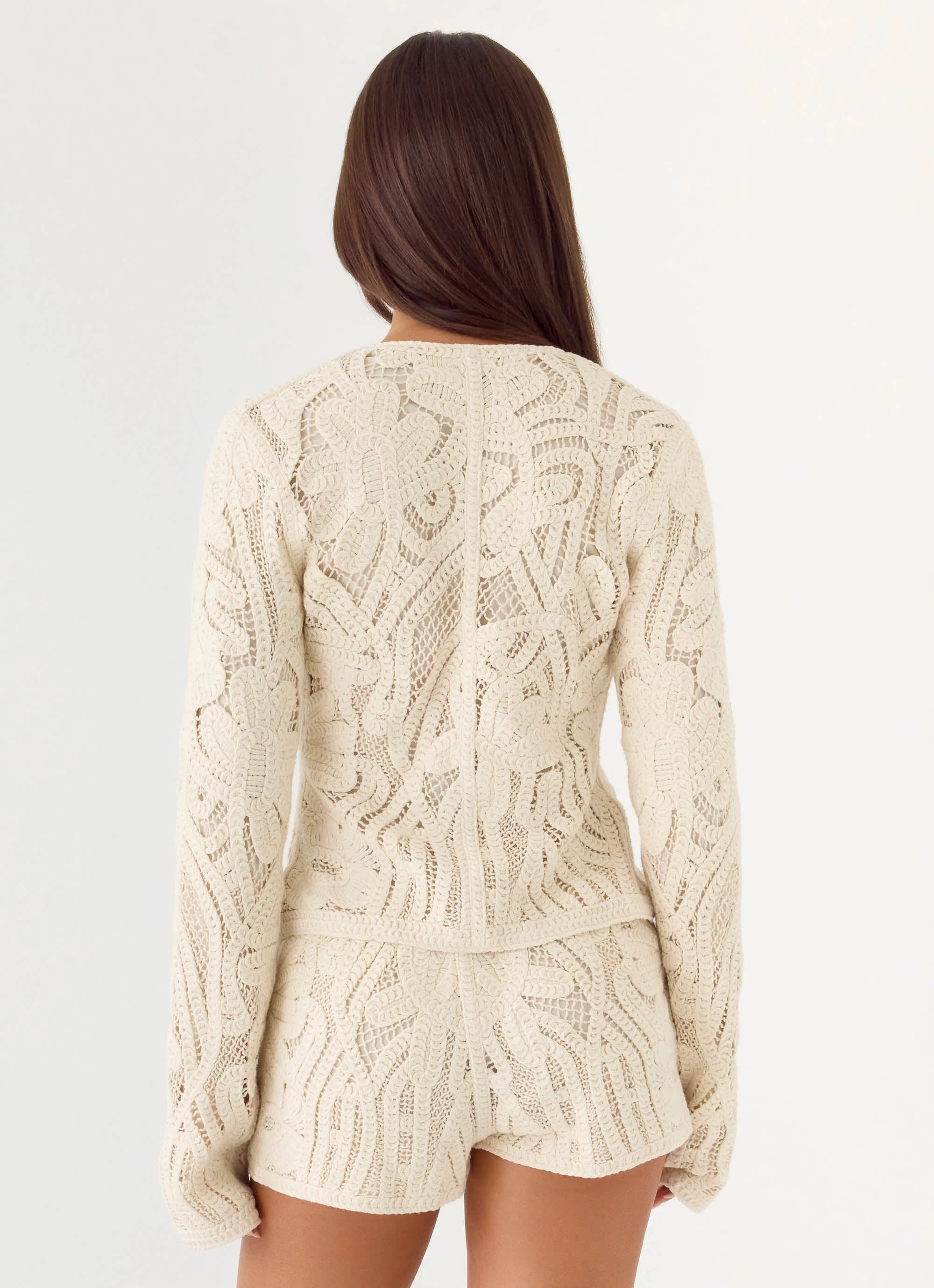 Ellington Long Sleeve Top Ivory