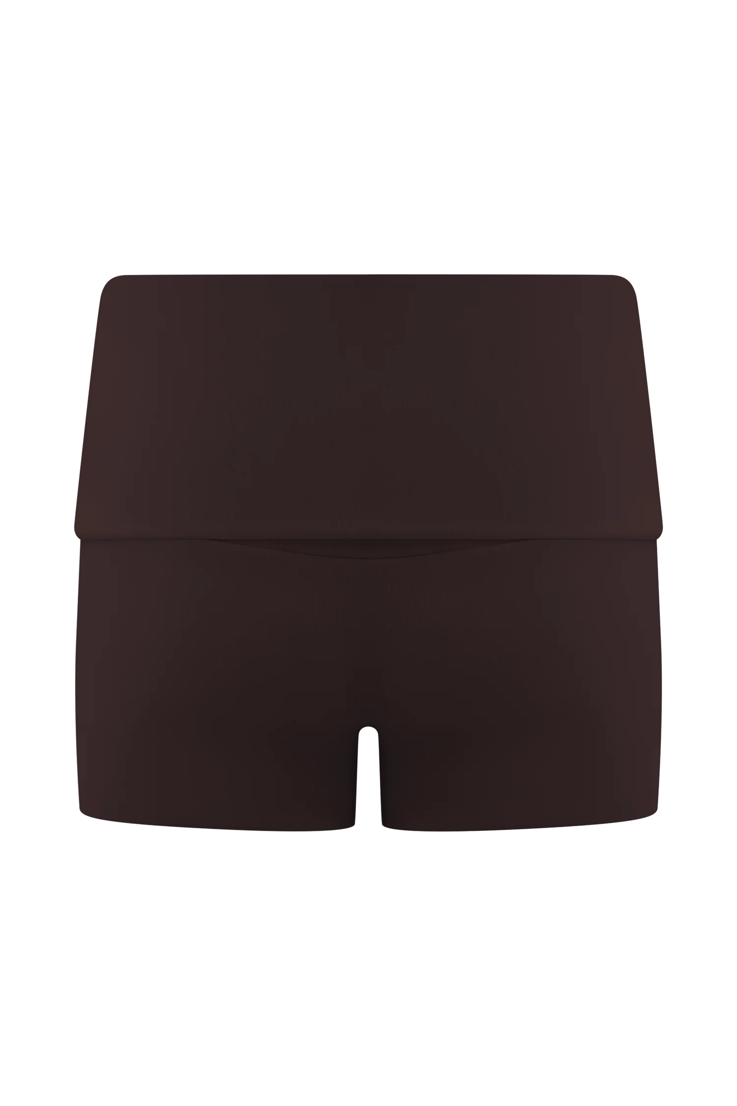 Birdie Fold Over Shorts Chocolate