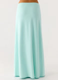 Ravi Maxi Skirt Aqua