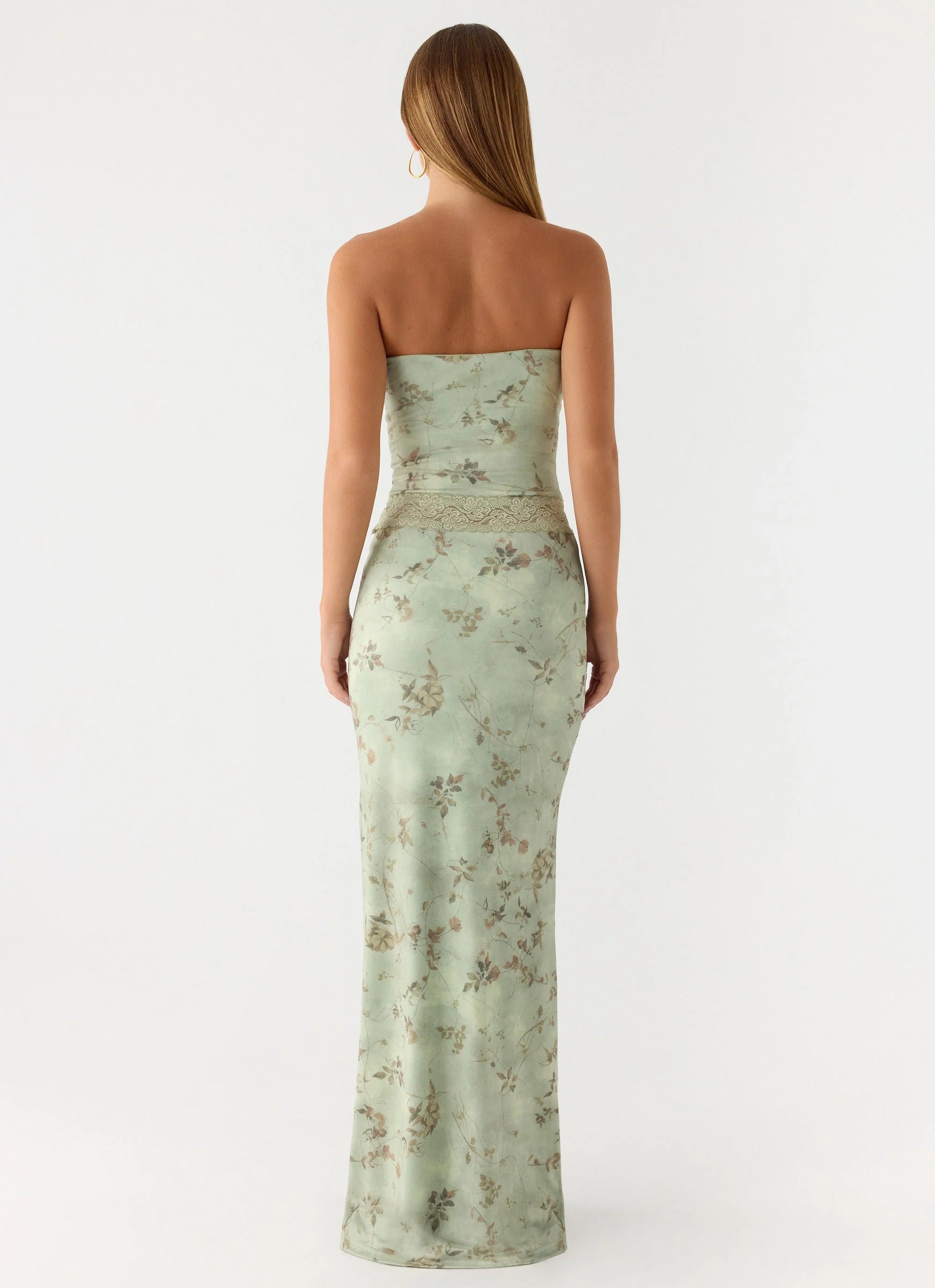 Come Through Maxi Dress Wispy Fern
