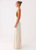 Dahliana Maxi Dress Off White