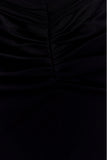 Vivianne Low Neck Maxi Dress Black