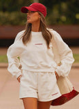 Signature Sweatshorts Ivory