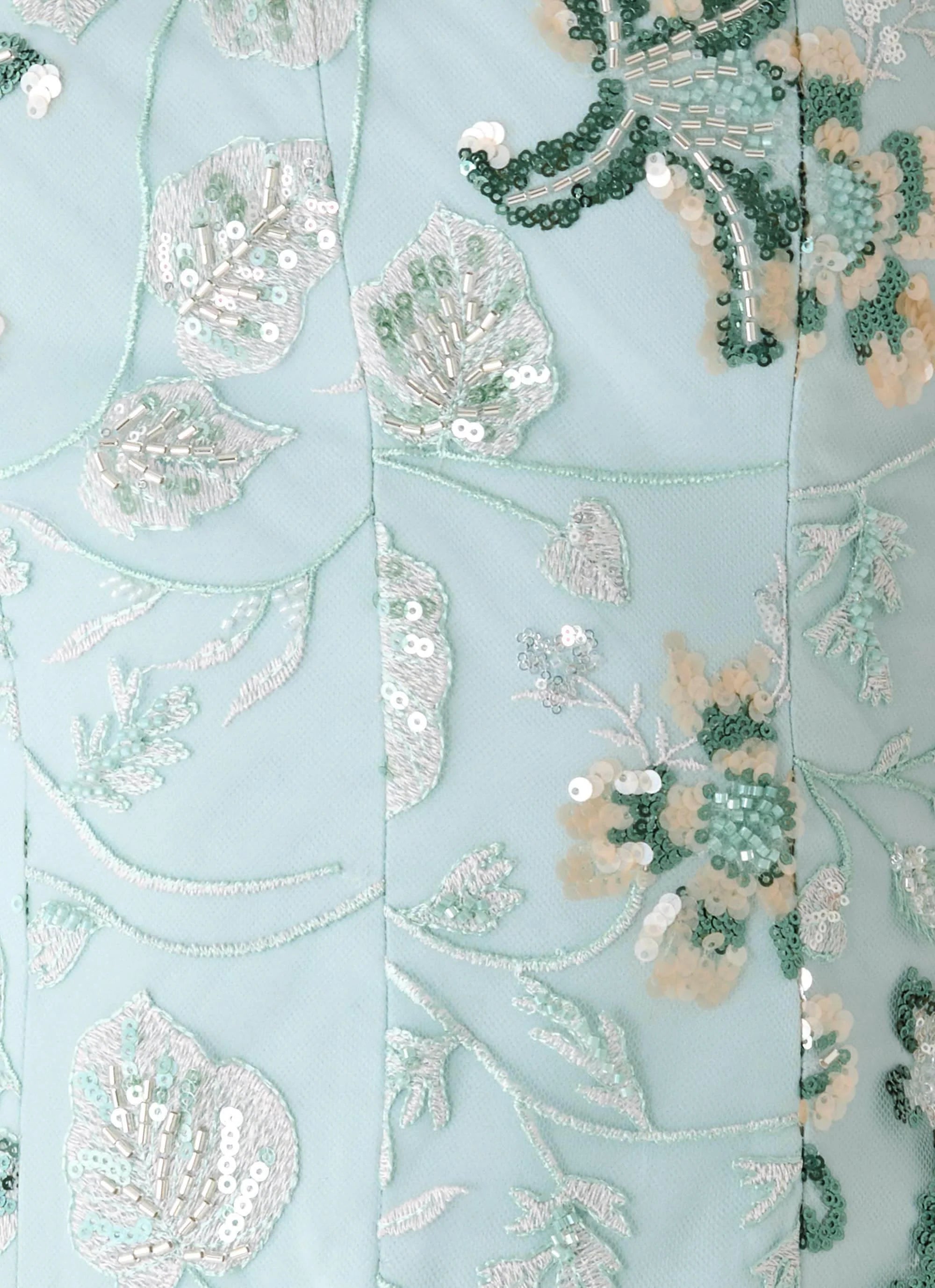 Solaire Strapless Corset Top - Pistachio
