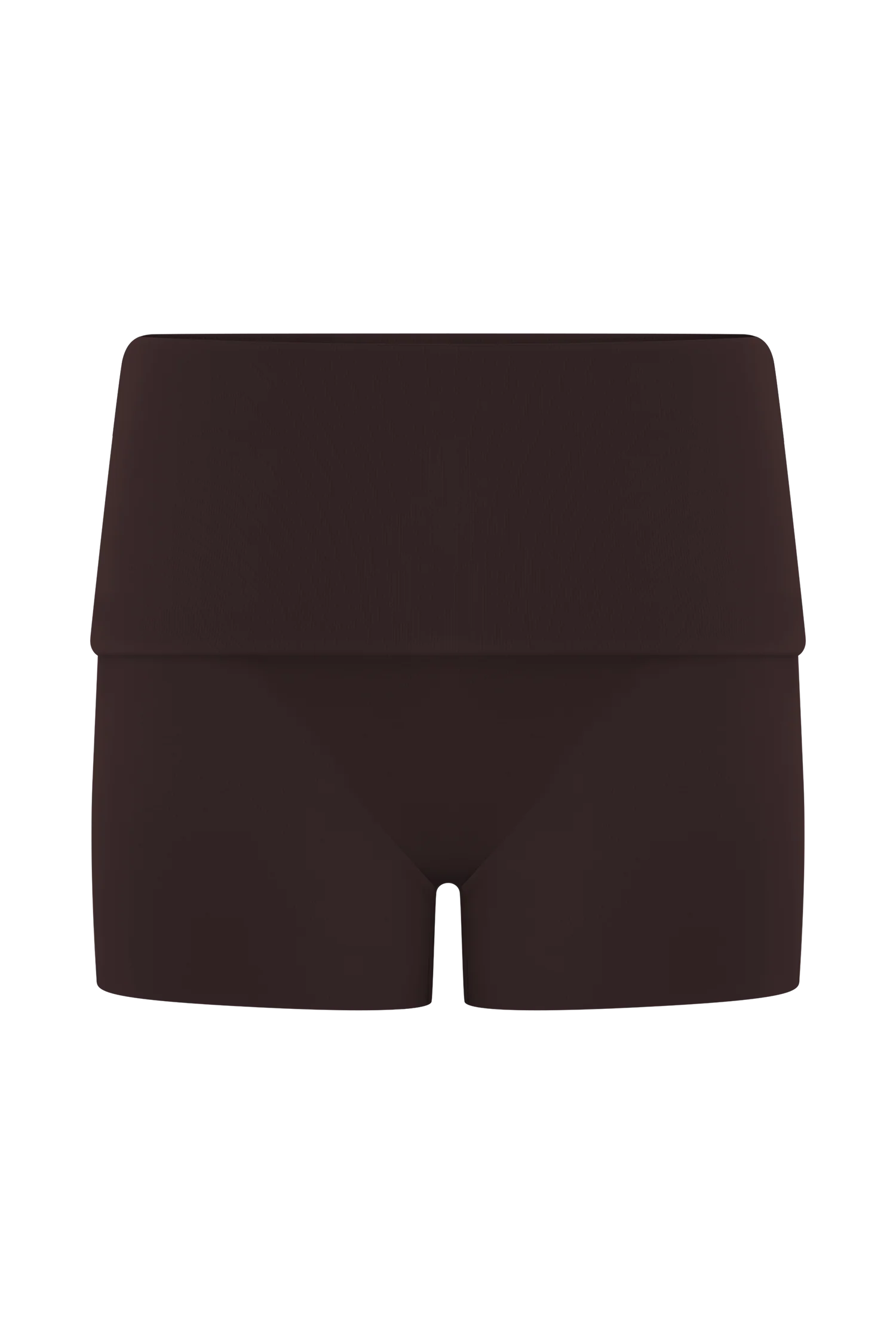 Birdie Fold Over Shorts Chocolate