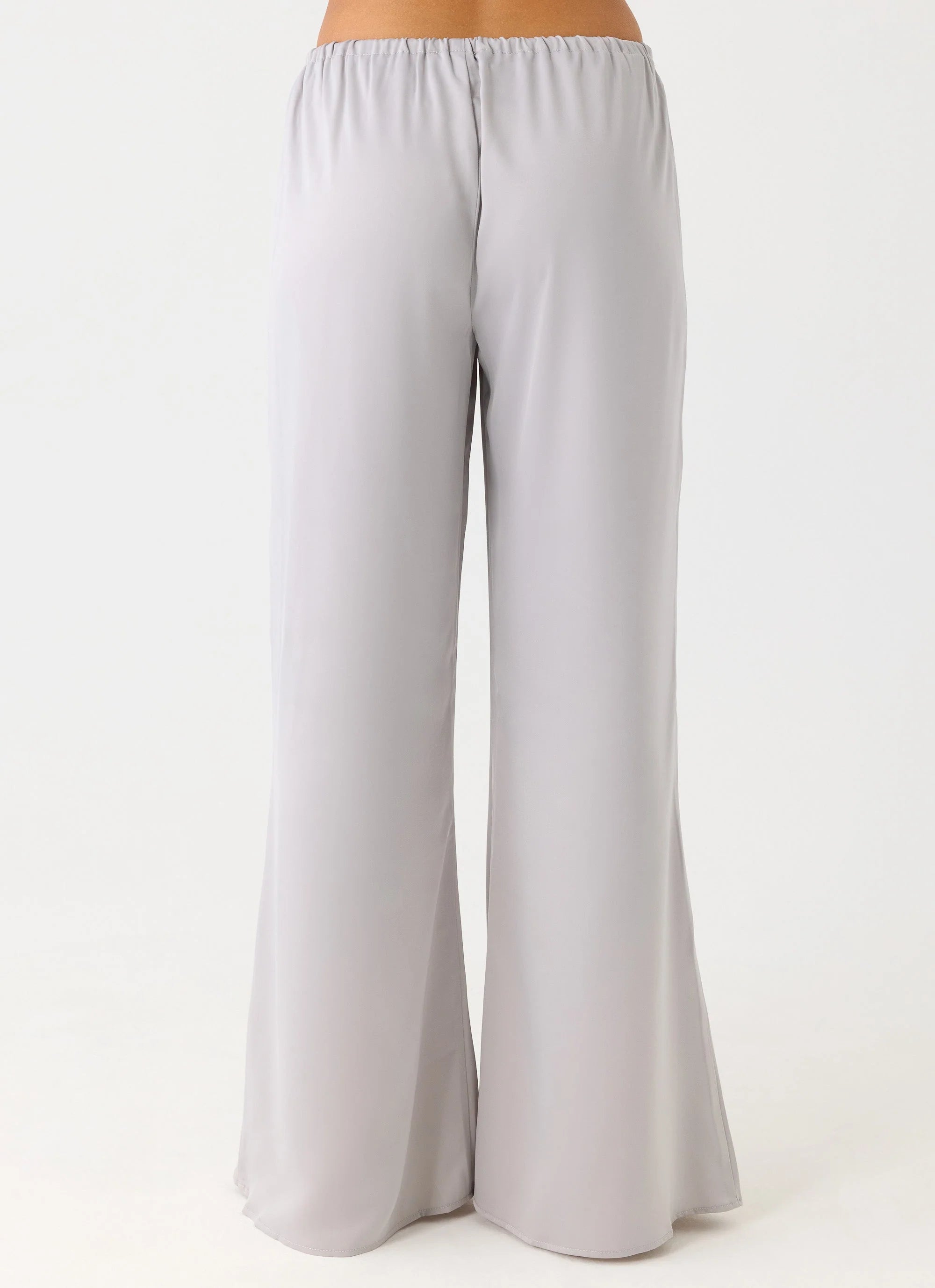 Sorena Low Rise Flared Pants Misty Blue