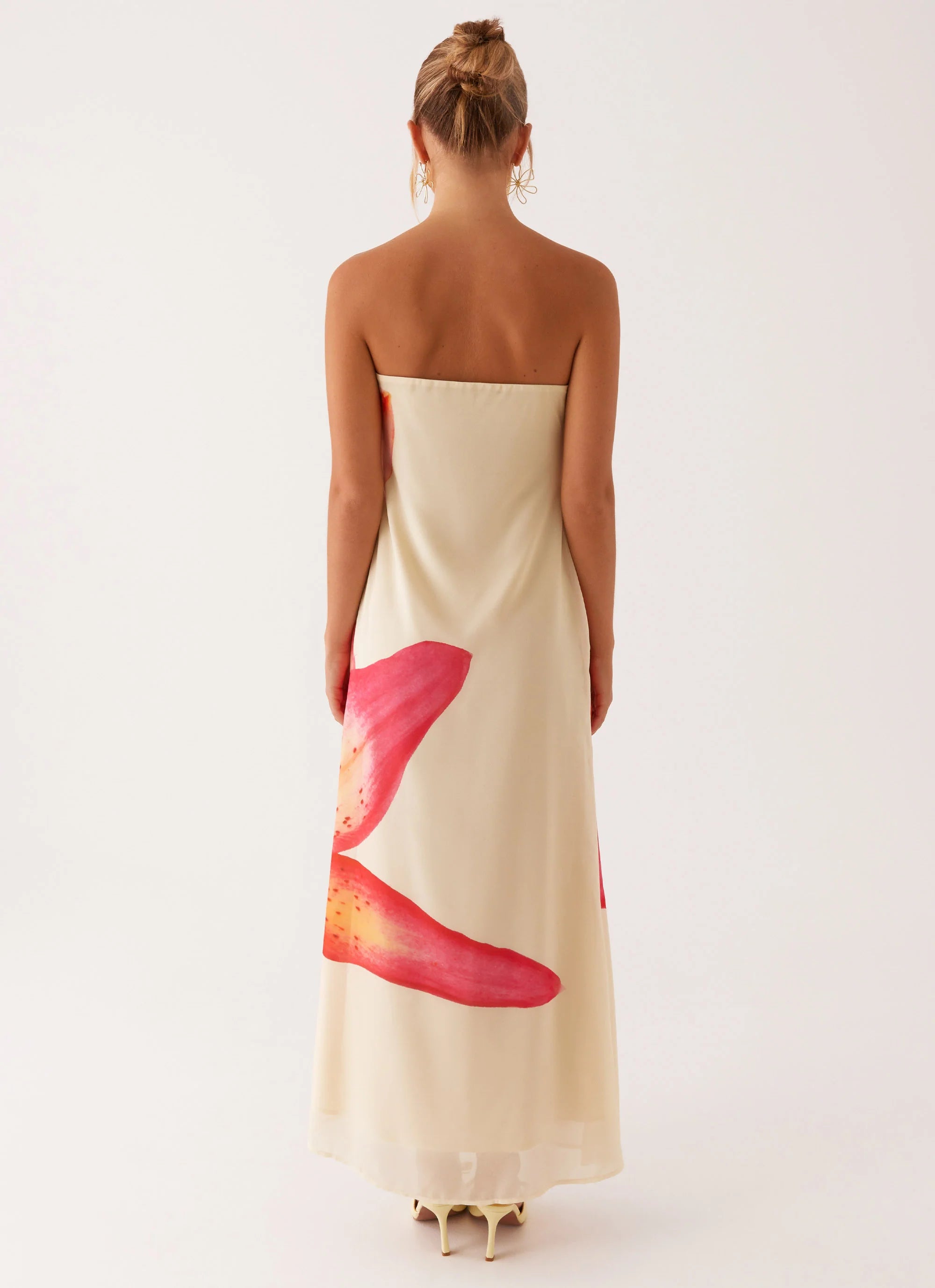 Darcy Maxi Dress Yellow Floral