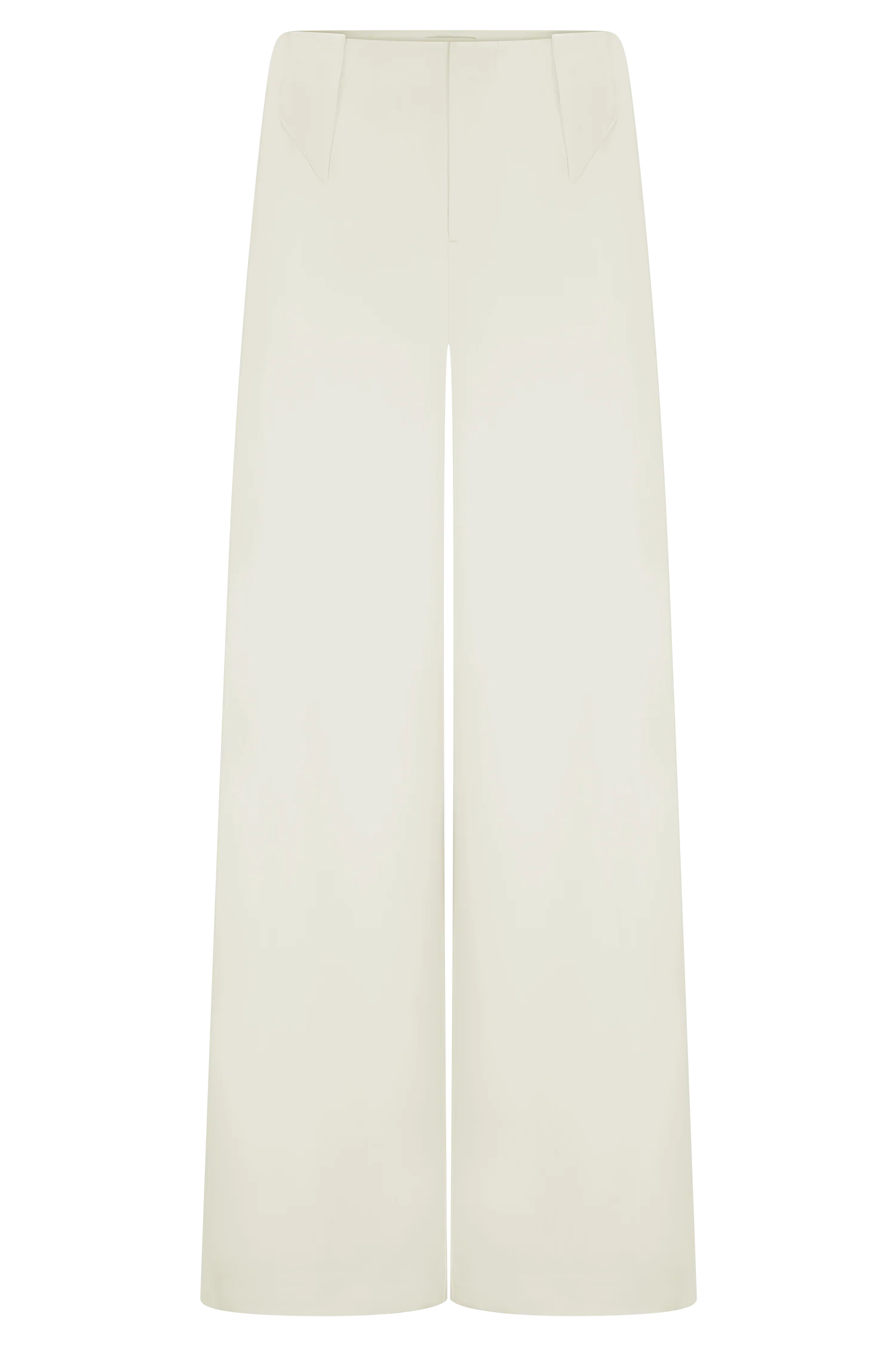 Arlo Wide Leg Suiting Trouser Ivory