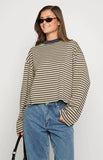 Lioness Bloom Beige Long Sleeve Top