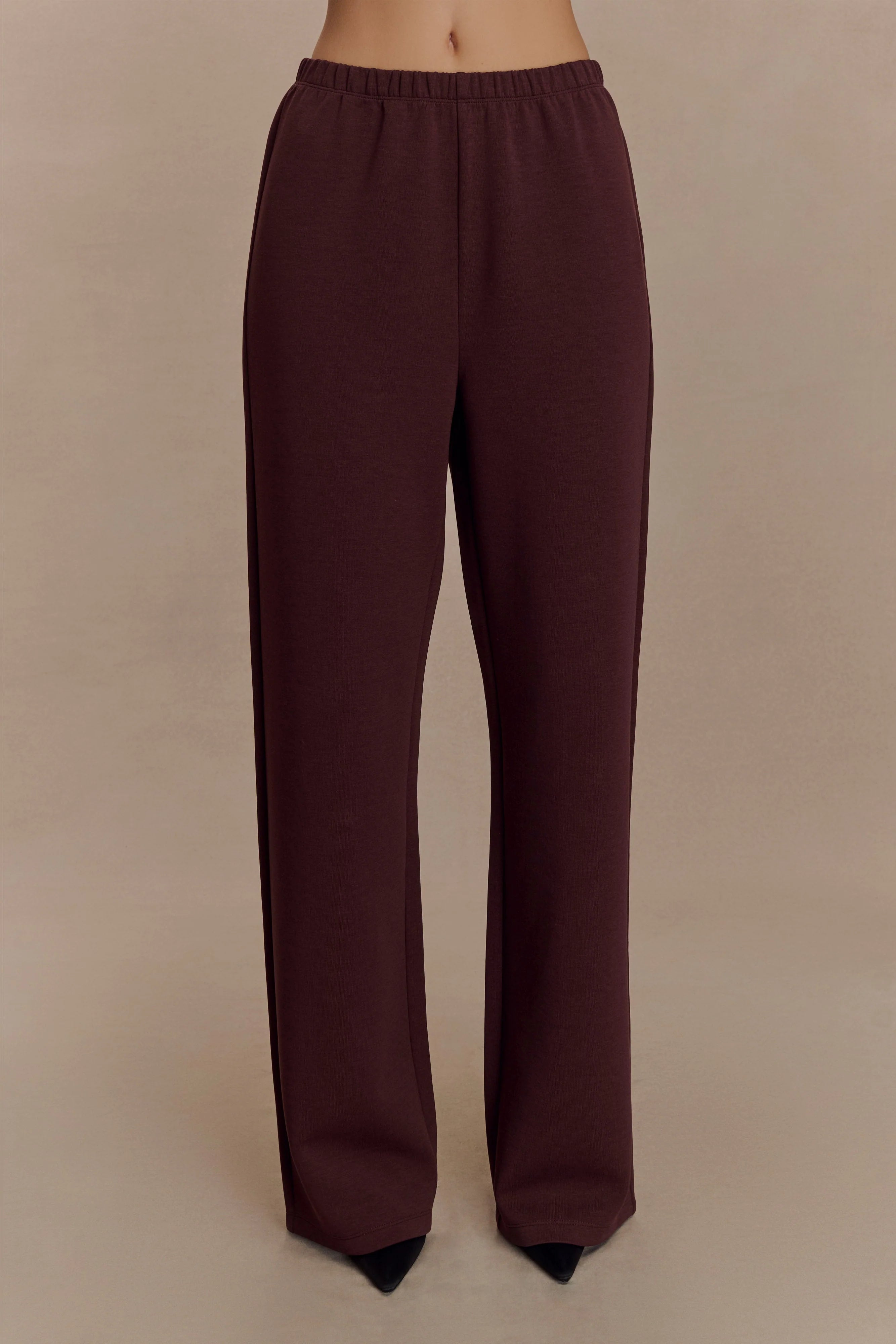 August Straight Leg Jogger Chocolate