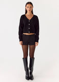 Orla Knit Sweater Black