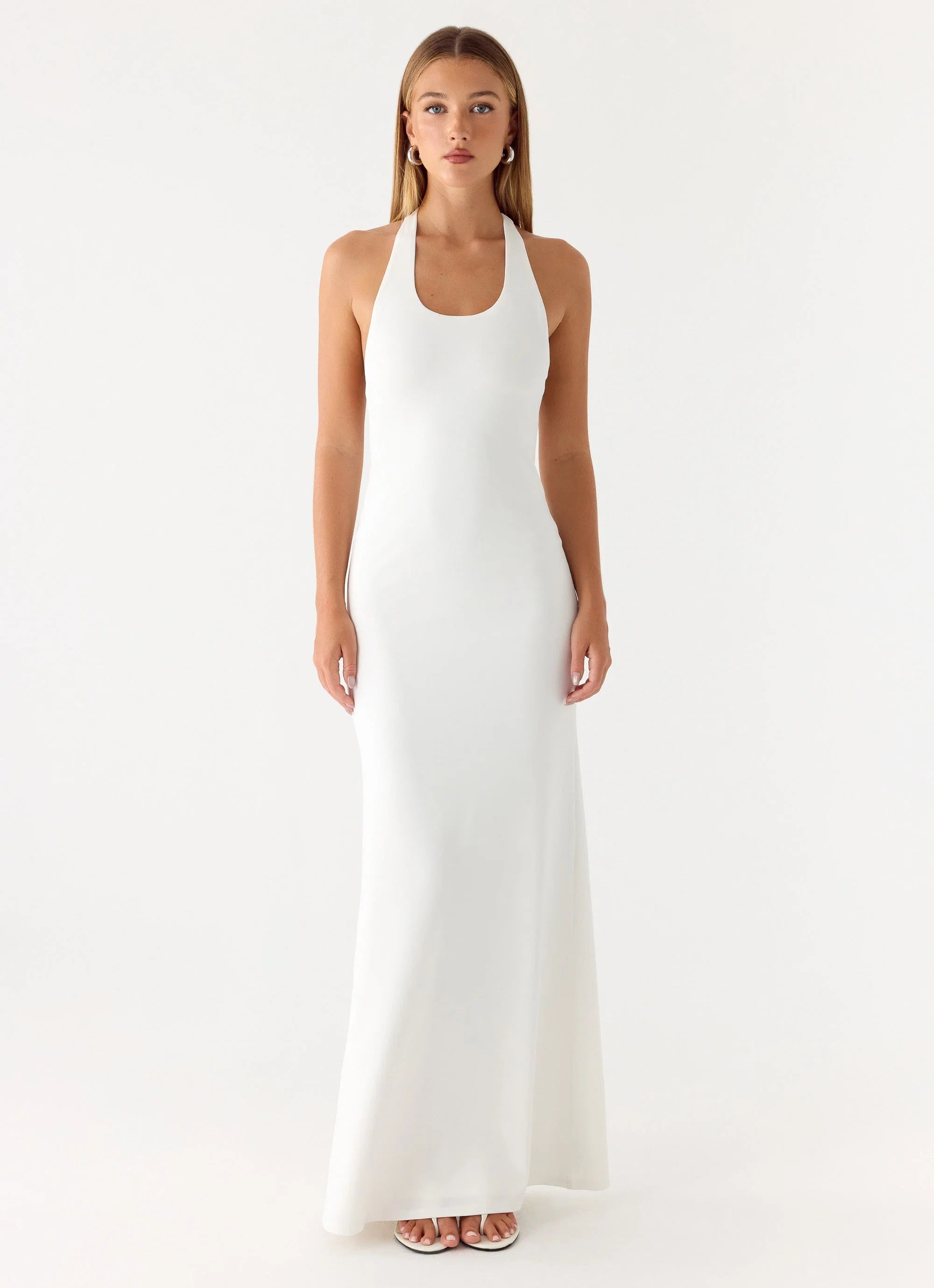 New Girl Maxi Dress White