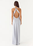 Zandie Maxi Dress Misty Blue