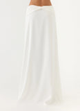 She Means It Maxi Skirt - Ivory