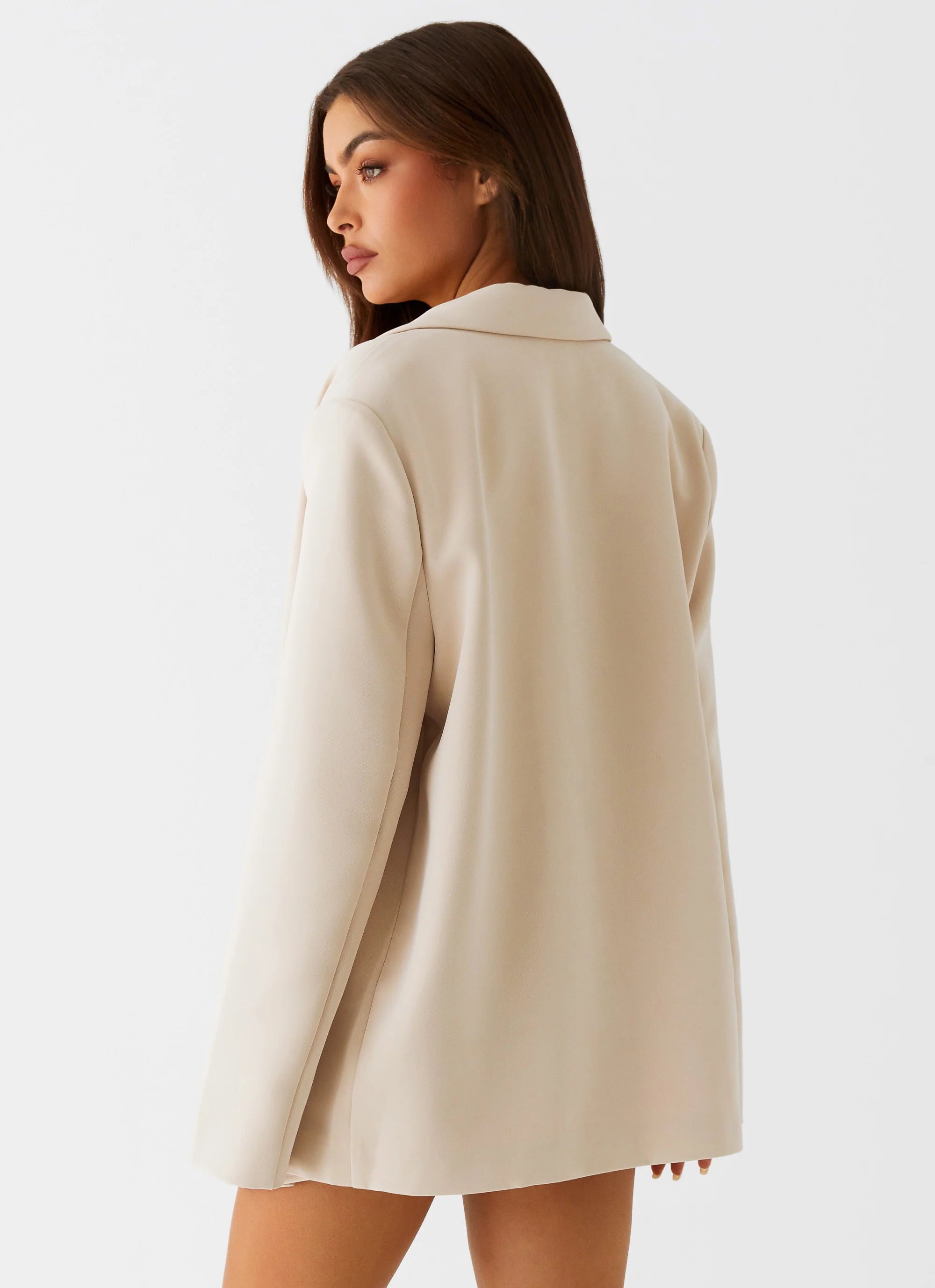 Stealth Mode Blazer Beige