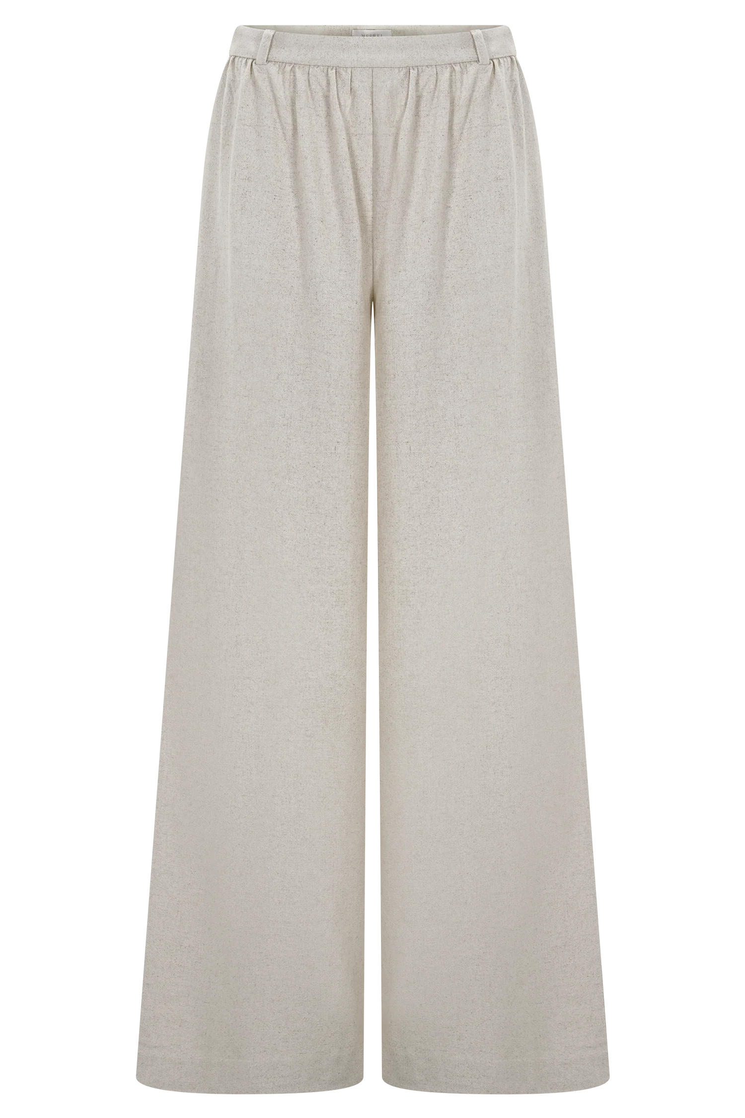Gabby Straight Leg Linen Pants Natural