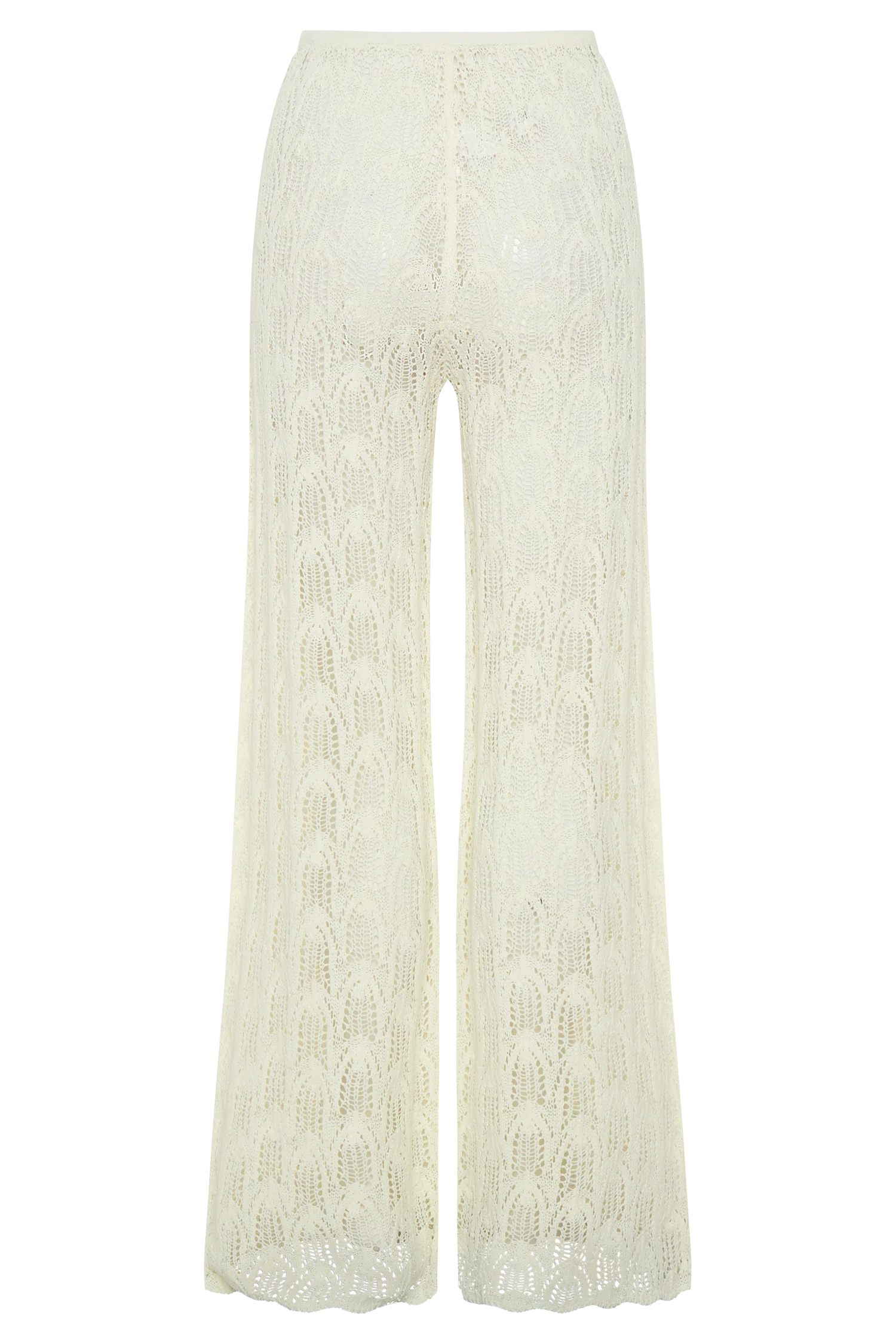Glinda Crochet Pants Ivory