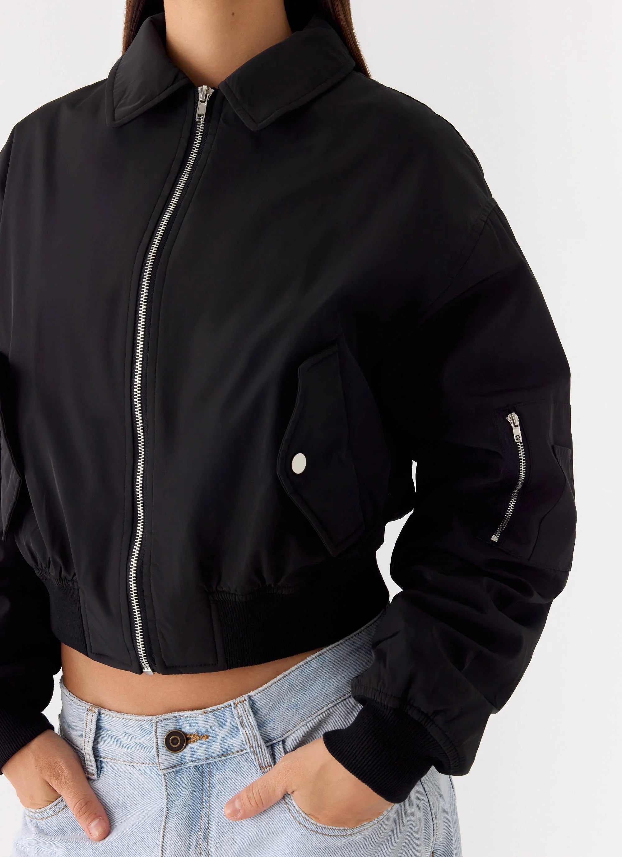 Jameson Bomber Jacket Black