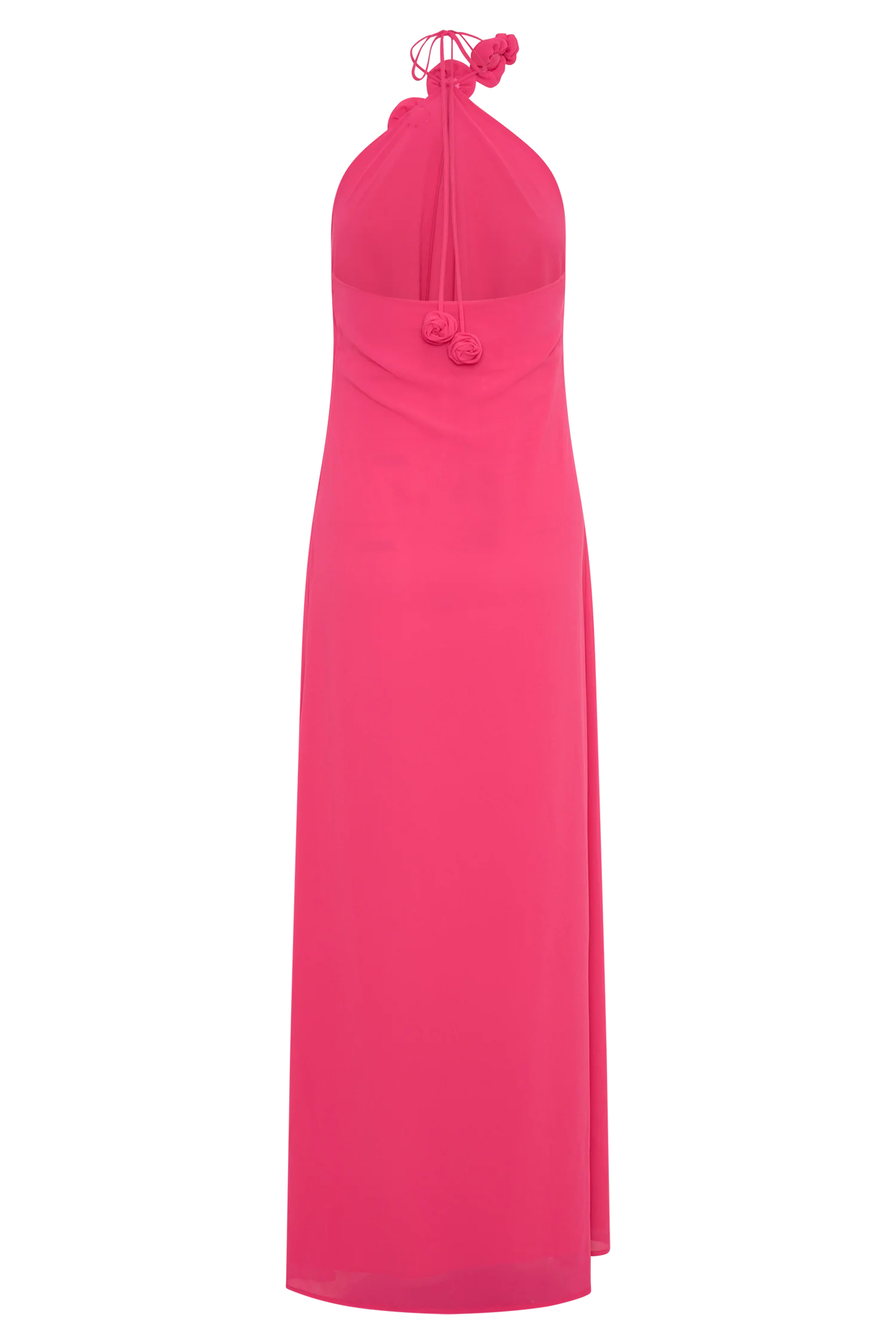 Rosalia Cowl Neck Maxi Dress Raspberry