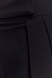 Penelope Pleated High Waisted Pants Black