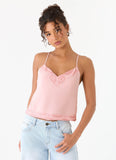 Avania Beaded Top - Pink